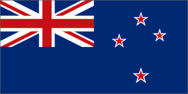 New Zealand National Flag Printed Flags - United Flags And Flagstaffs