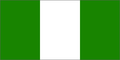 Nigeria National Flag Sewn Flags - United Flags And Flagstaffs