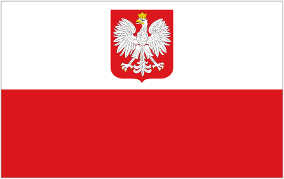 Poland (State) National Flag Sewn Flags - United Flags And Flagstaffs