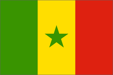 Senegal National Flag Printed Flags - United Flags And Flagstaffs