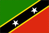 St Kitts and Nevis National Flag Printed Flags - United Flags And Flagstaffs