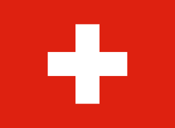 Switzerland National Flag Printed Flags - United Flags And Flagstaffs