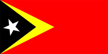 East Timor National Flag Printed Flags - United Flags And Flagstaffs