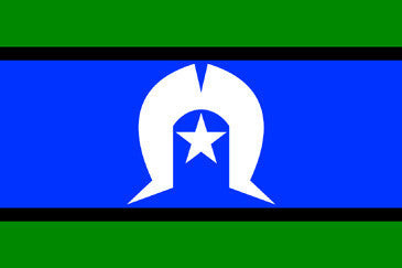 Torres Strait Islander National Flag Printed Flags - United Flags And Flagstaffs